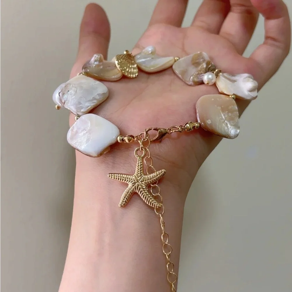 Handmade bracelet featuring